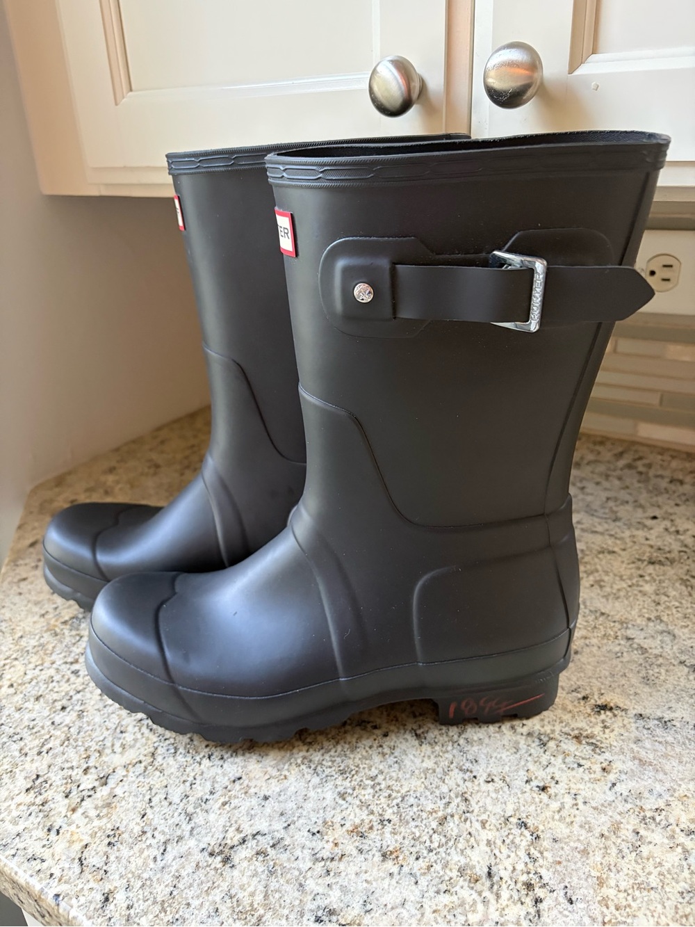 NEW Hunter Original Mens Short Rain Boot Size 9